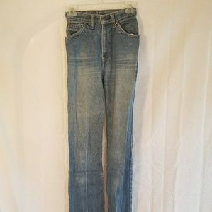 Rare Vintage Orange tab California Straights Levis